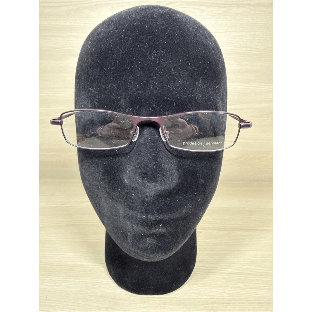 Prodesign‎ Denmark 1195 c.3031 Purple Red Eyeglasses Frame 50/17 Light